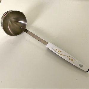 Vintage Gold Wheat Ladle